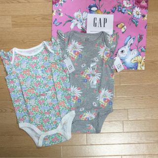 ベビーギャップ(babyGAP)のベビーギャップ ロンパース 70センチ セット(ロンパース)