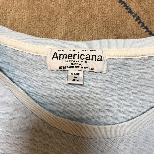 AMERICANA(アメリカーナ)のAmericana Tシャツ レディースのトップス(Tシャツ(半袖/袖なし))の商品写真