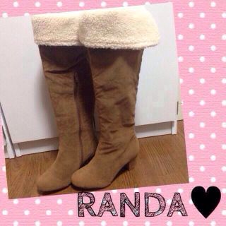 ランダ(RANDA)のm♡様専用   RANDAブーツ(ブーツ)