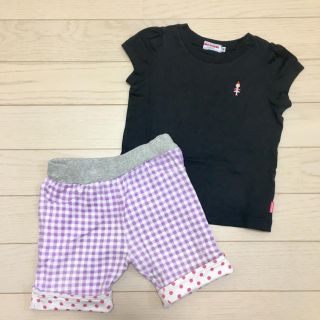 ミキハウス(mikihouse)のミキハウス Tシャツ パンツ セット リーナちゃん  ベビー 80(シャツ/カットソー)