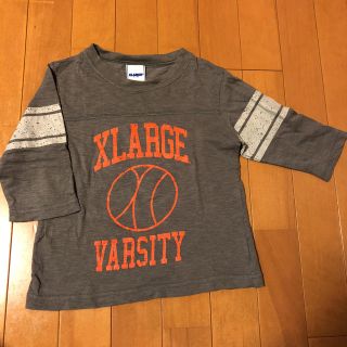 エクストララージ(XLARGE)のエクストララージ キッズ ５Ｔ 110cm 七分袖Ｔシャツ&黒ロンＴ(Tシャツ/カットソー)