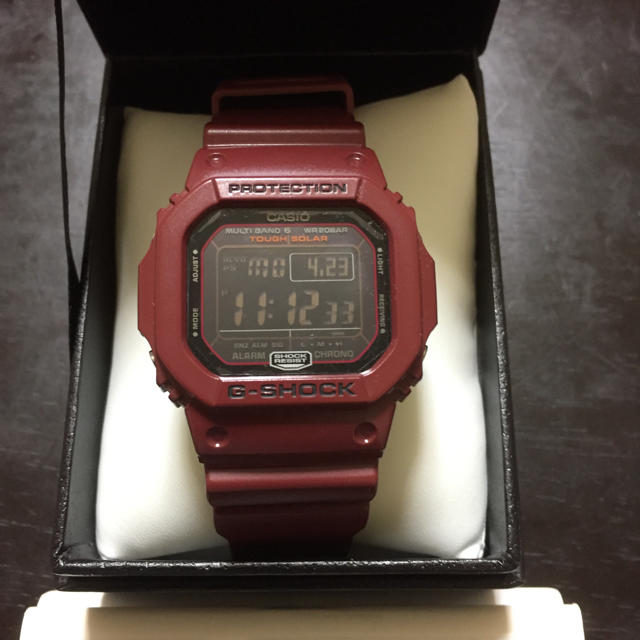 G-SHOCK(ジーショック)の限定値下げ！G-SHOCK GW-M5610EW-4JF ワインレッド メンズの時計(腕時計(デジタル))の商品写真