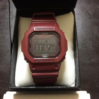 ジーショック(G-SHOCK)の限定値下げ！G-SHOCK GW-M5610EW-4JF ワインレッド(腕時計(デジタル))