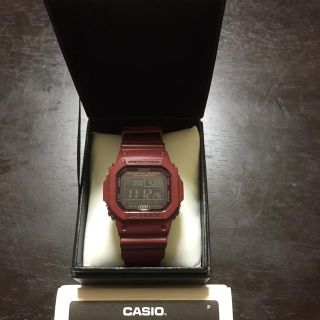 カシオ G-SHOCK ワインレッド GW-M5610EW-4JF