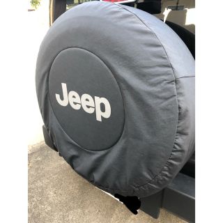 ジープ(Jeep)のジープ純正 ラングラー タイヤカバー(車種別パーツ)