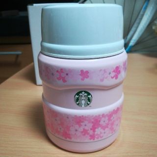 スターバックスコーヒー(Starbucks Coffee)のスタバ　フードジャー　2018春台湾限定さくら　STARBUCKS　スープジャー(弁当用品)