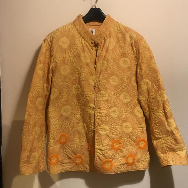 HaaT 刺繍チャイナジャケット イッセイミヤケ 刺し子 ISSEYMIYAKE