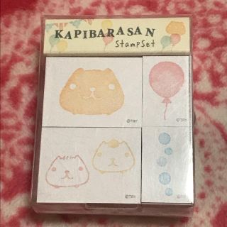 値下げ♡カピバラさん☆スタンプセットA☆(はんこ)