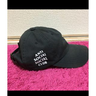 シュプリーム(Supreme)のanti social social club キャップ(キャップ)