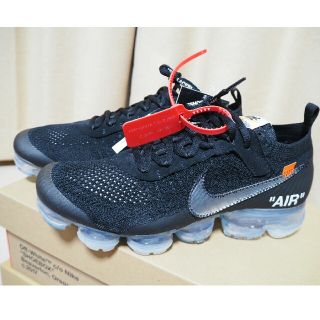 ナイキ(NIKE)のNIKE AIR VAPORMAX OFF WHITE【27cm】納品書原本付(スニーカー)