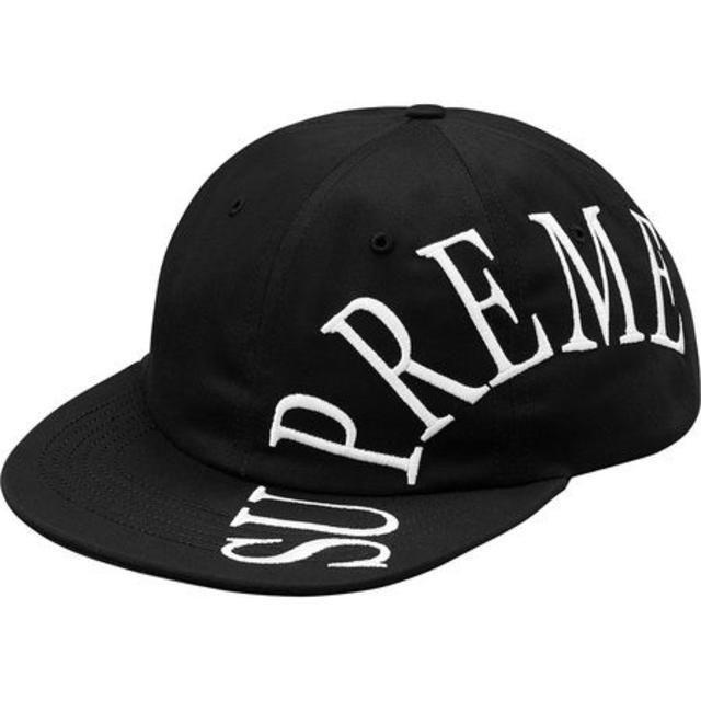 Supreme Side Arc 6-Panel 黒Black購入先