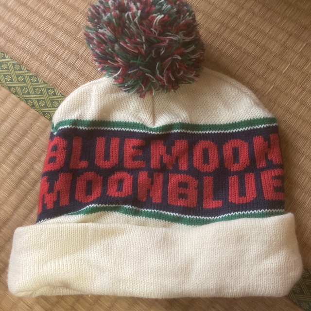 Roxy(ロキシー)のBLUEMOONBLUE ニット帽 ブルムン ブルームーンブルー レディースの帽子(その他)の商品写真