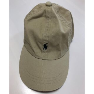 ポロラルフローレン(POLO RALPH LAUREN)の【送料込】ラルフローレン☆帽子☆48cm☆キッズ☆ベビー☆キャップ☆ベージュ(帽子)