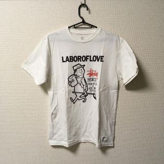 ステューシー(STUSSY)のSTUSSY×BEDWIN コットン半袖コラボtシャツ(Tシャツ/カットソー(半袖/袖なし))