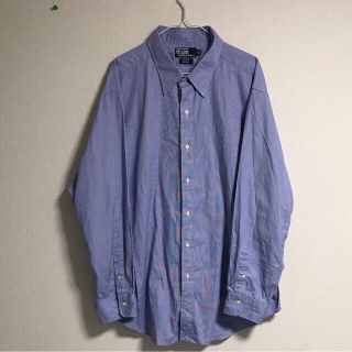 ポロラルフローレン(POLO RALPH LAUREN)の着画あり!!ポロ ラルフローレン used  ビックサイズ ロング シャツ(シャツ)