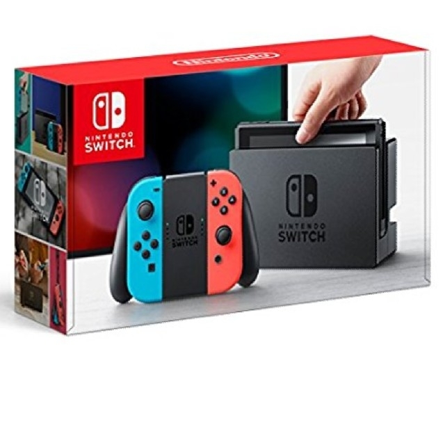 ハ様専用　Nintendo Switch 任天堂スイッチ ネオン 新品未開封 エンタメ/ホビーのゲームソフト/ゲーム機本体(家庭用ゲーム機本体)の商品写真