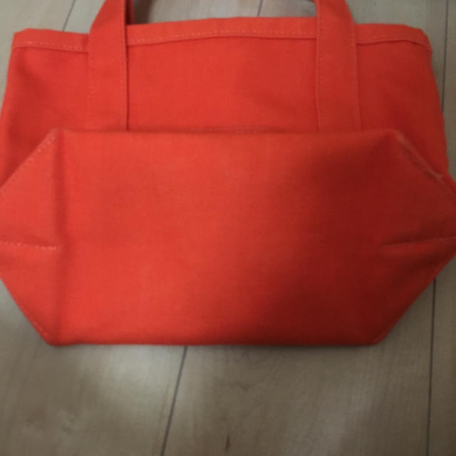 marimekko(マリメッコ)の美品！マリメッコ  トートバッグ ペルスカッシ 赤 レディースのバッグ(トートバッグ)の商品写真