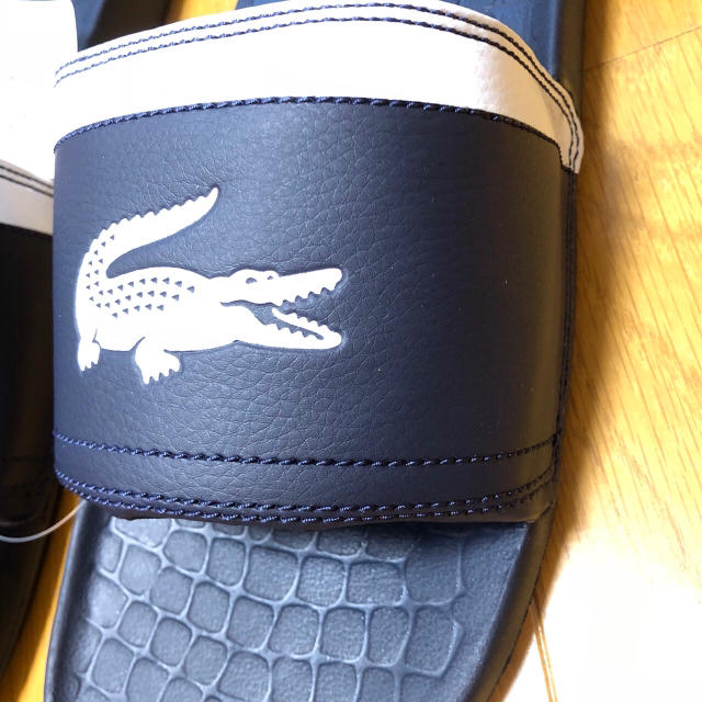 LACOSTE(ラコステ)の【新品未使用タグ付き】LACOSTEラコステ サンダル シャワーサンダル メンズの靴/シューズ(サンダル)の商品写真