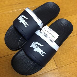 ラコステ(LACOSTE)の【新品未使用タグ付き】LACOSTEラコステ サンダル シャワーサンダル(サンダル)