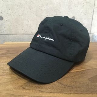 チャンピオン(Champion)の美品！チャンピオン キャップ 黒 champion(キャップ)