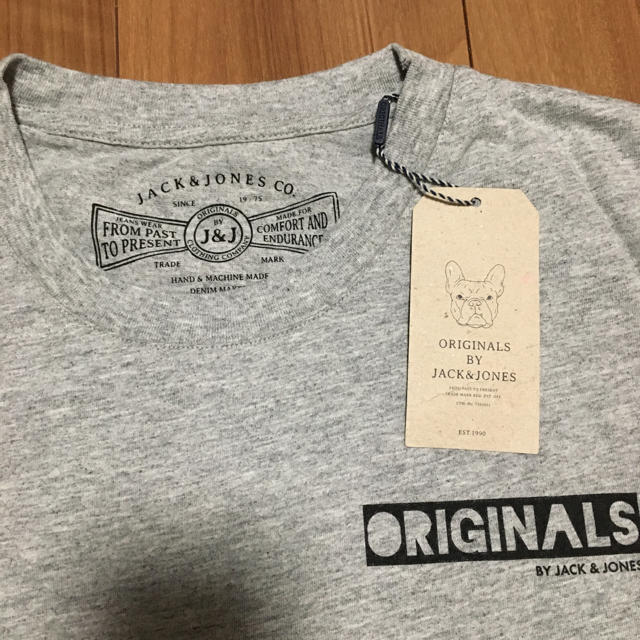 新品未使用 タグ付き jack&jones co  j&j メンズのトップス(Tシャツ/カットソー(半袖/袖なし))の商品写真