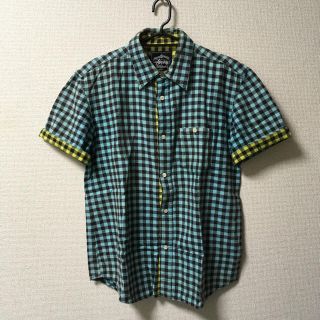 ステューシー(STUSSY)のstussy kid plaid 半袖 キッドプレイド(Tシャツ/カットソー(半袖/袖なし))