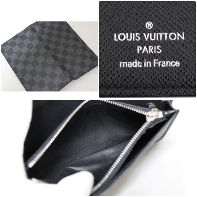 LOUIS VUITTON(ルイヴィトン)のルイヴィトン 長財布 ダミエグラフィット ポルトフォイユブラザ 正規品 メンズのファッション小物(長財布)の商品写真