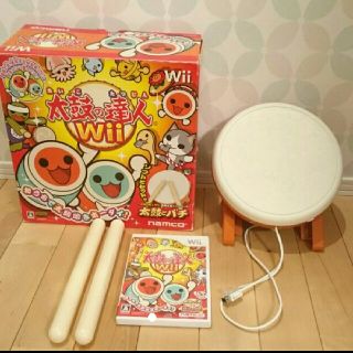 ウィー(Wii)のwii 太鼓の達人 セット(家庭用ゲームソフト)