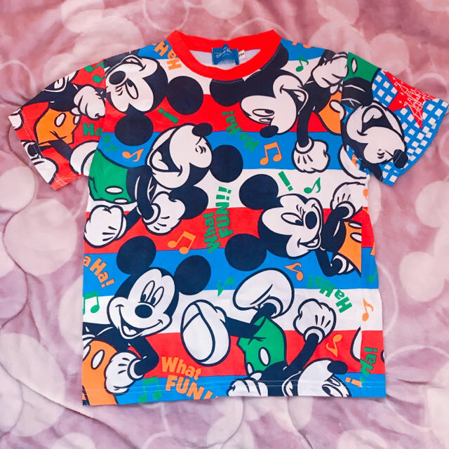 Disney(ディズニー)のミッキー♡Tシャツ キッズ/ベビー/マタニティのキッズ服男の子用(90cm~)(Tシャツ/カットソー)の商品写真