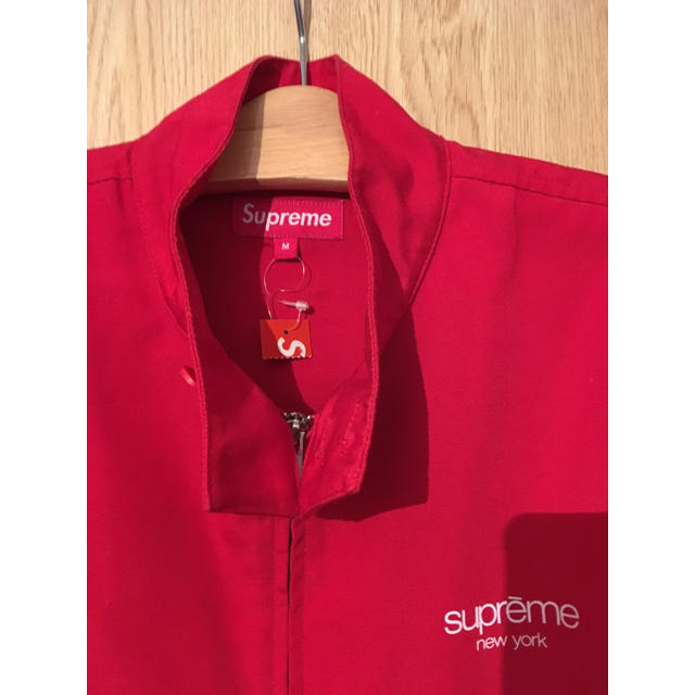 Supreme(シュプリーム)のSupreme Classic Logo ハリントンJKT M BoxNorth メンズのジャケット/アウター(ブルゾン)の商品写真