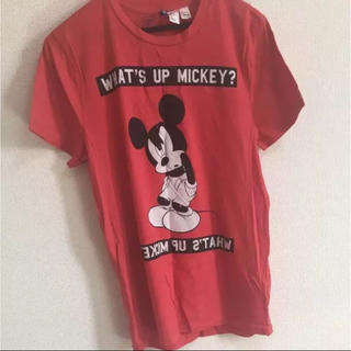 エイチアンドエム(H&M)のmickey Ｔシャツ(Tシャツ/カットソー(半袖/袖なし))