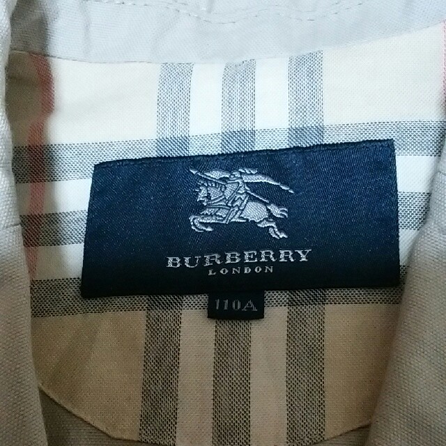 BURBERRY(バーバリー)のバーバリー　ジャケット　麻混 キッズ/ベビー/マタニティのキッズ服男の子用(90cm~)(ジャケット/上着)の商品写真