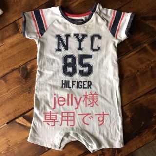 トミーヒルフィガー(TOMMY HILFIGER)のTOMMY HILFIGER トミーヒルフィガー NYCロンパース 80サイズ(ロンパース)