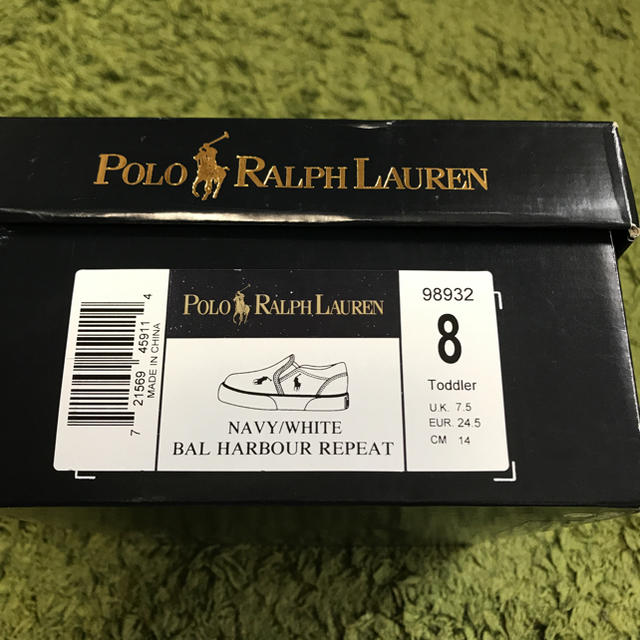 POLO RALPH LAUREN(ポロラルフローレン)のスリッポン キッズ/ベビー/マタニティのベビー靴/シューズ(~14cm)(スリッポン)の商品写真