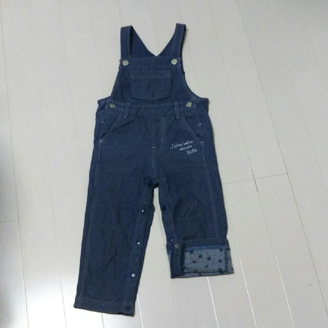 BeBe(ベベ)の子ども サロペット キッズ/ベビー/マタニティのキッズ服男の子用(90cm~)(パンツ/スパッツ)の商品写真