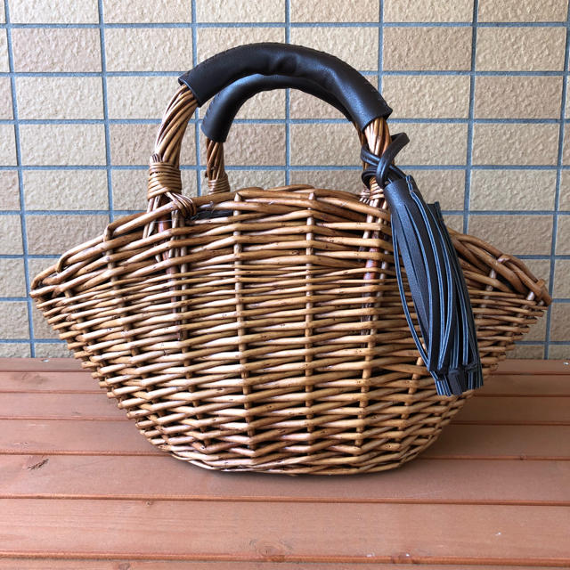 しまむら(シマムラ)の新品◆PASSE-DIX  かごバッグ  しまむら レディースのバッグ(かごバッグ/ストローバッグ)の商品写真
