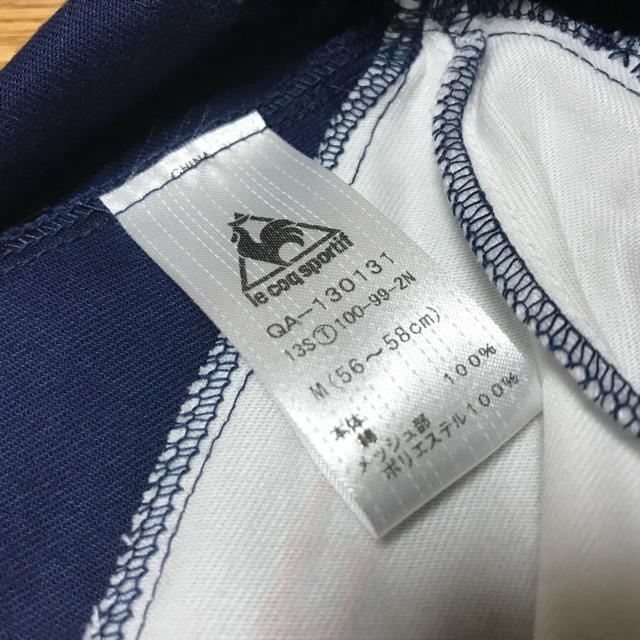 le coq sportif(ルコックスポルティフ)の【試着のみ・美品】le coq sportif サイクルキャップ スポーツ/アウトドアの自転車(ウエア)の商品写真