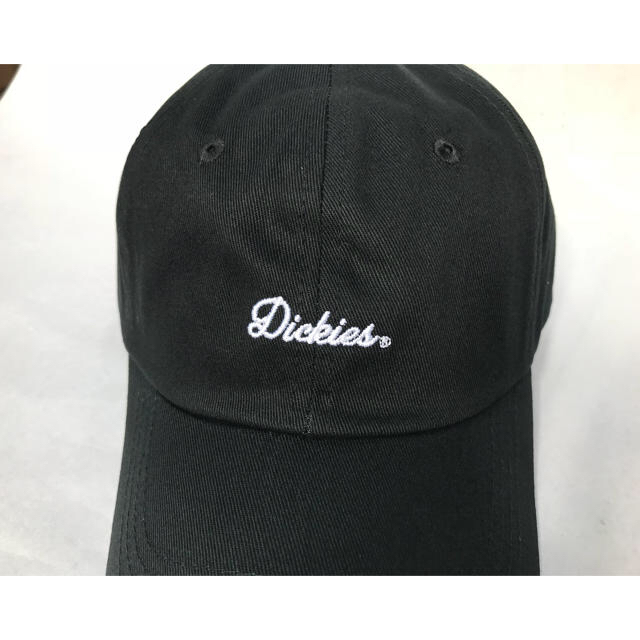 Dickies(ディッキーズ)の(新品)Dickies ツイル CAP‼️BLACK 最後1点 レディースの帽子(キャップ)の商品写真