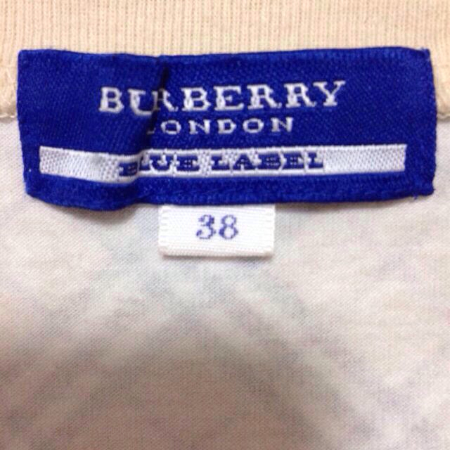 BURBERRY(バーバリー)のバーバリーブルレ♡定番チェックT♡激安 レディースのトップス(Tシャツ(半袖/袖なし))の商品写真