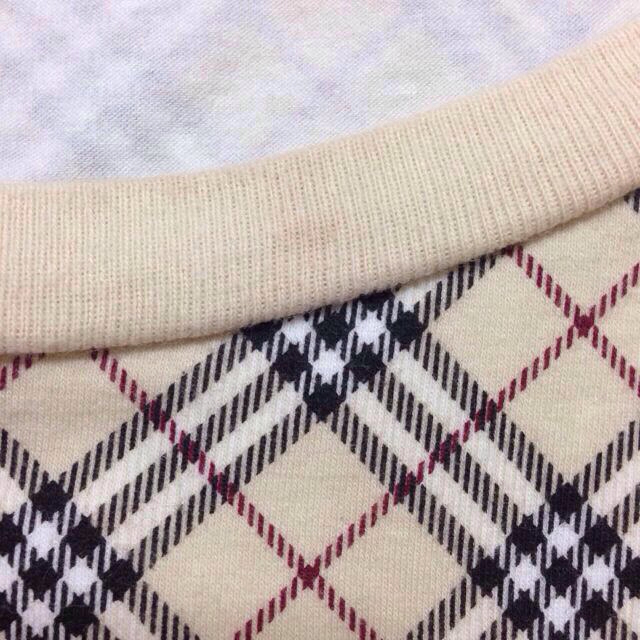 BURBERRY(バーバリー)のバーバリーブルレ♡定番チェックT♡激安 レディースのトップス(Tシャツ(半袖/袖なし))の商品写真