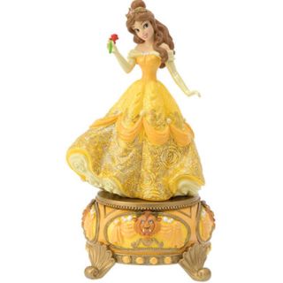 ディズニー(Disney)の美女と野獣 ベル オルゴール 新品 箱付き(オルゴール)