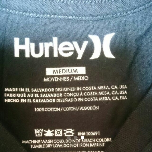 Hurley(ハーレー)の値下げ！人気 新品 Hurly Tシャツ メンズのトップス(Tシャツ/カットソー(半袖/袖なし))の商品写真