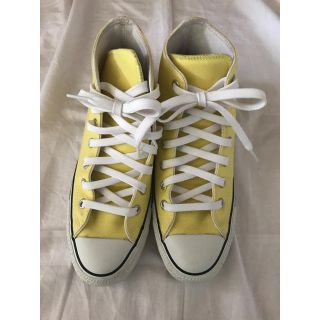 コンバース(CONVERSE)のconverse コンバース オールスター ハイカット レモン イエロー(スニーカー)