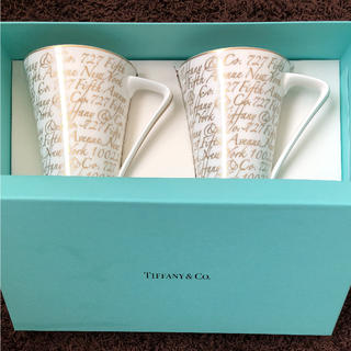 ティファニー(Tiffany & Co.)のTIFFANY ノーツ マグカップ(グラス/カップ)