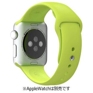 アップルウォッチ(Apple Watch)のアップル 純正 Apple Watch 38mm用交換バンド グリーン ■送料込(その他)