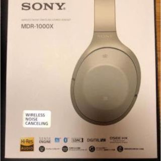 ソニー(SONY)のMDR-1000x ワイヤレスヘッドフォン Bluetooh (ヘッドフォン/イヤフォン)