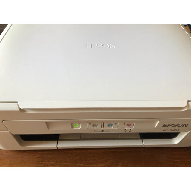 EPSON(エプソン)のEPSON プリンター インクジェット複合機 Colorio PX-045A スマホ/家電/カメラのPC/タブレット(PC周辺機器)の商品写真