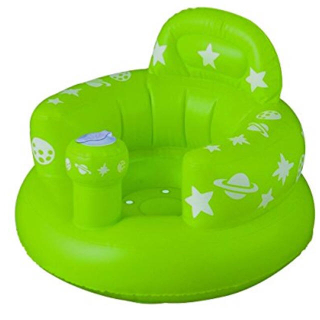 ♡椅子♡ベビーバスチェア♡バスソファポンプアップ♡ キッズ/ベビー/マタニティのおもちゃ(お風呂のおもちゃ)の商品写真
