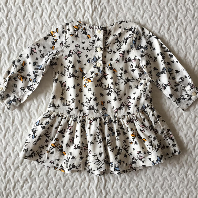 babyGAP(ベビーギャップ)のbaby GAP☆ アニマル柄ワンピース キッズ/ベビー/マタニティのキッズ服女の子用(90cm~)(ワンピース)の商品写真