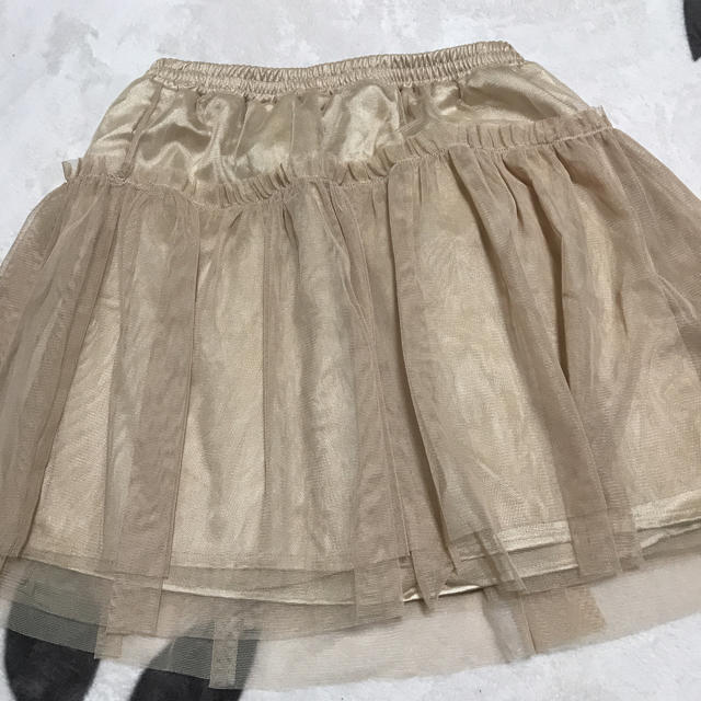 GU(ジーユー)のkidsスカート キッズ/ベビー/マタニティのキッズ服女の子用(90cm~)(スカート)の商品写真